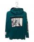 DIESEL（ディーゼル）の古着「グラフィックプリントフーディー」｜グリーン