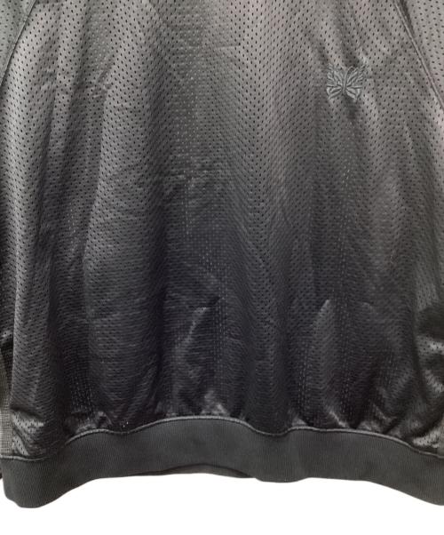 Needles（ニードルズ）Needles (ニードルズ) STUDIOUS (ステュディオス) 別注 Track L/S Crew Nack（トラックロングスリーブクルー） ブラック サイズ:Lの古着・服飾アイテム