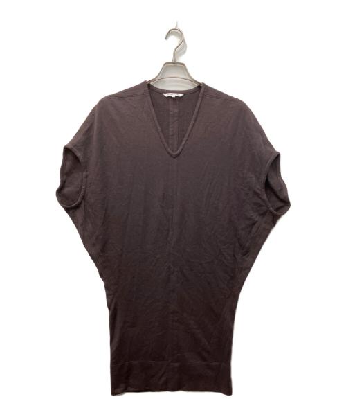 HELMUT LANG（ヘルムートラング）HELMUT LANG (ヘルムートラング) ノースリーブワンピース ブラウン サイズ:Mの古着・服飾アイテム