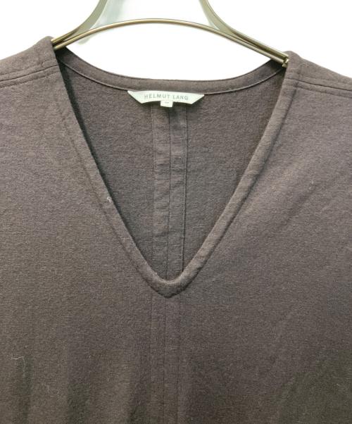 HELMUT LANG（ヘルムートラング）HELMUT LANG (ヘルムートラング) ノースリーブワンピース ブラウン サイズ:Mの古着・服飾アイテム