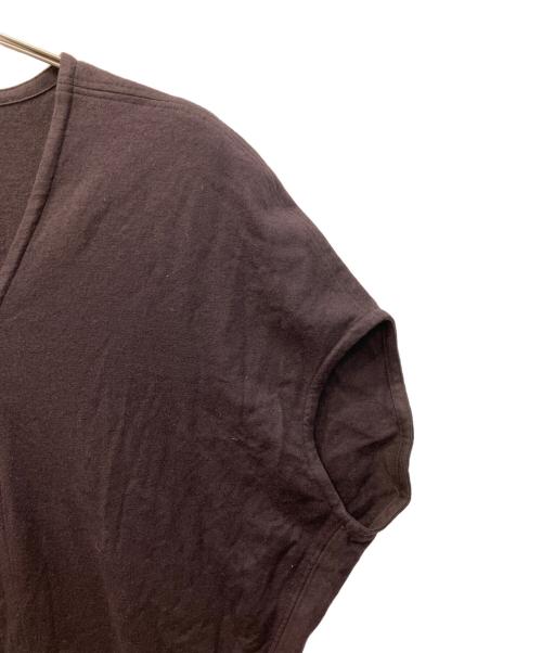 HELMUT LANG（ヘルムートラング）HELMUT LANG (ヘルムートラング) ノースリーブワンピース ブラウン サイズ:Mの古着・服飾アイテム