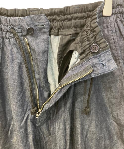 Yohji Yamamoto pour homme（ヨウジヤマモト プールオム）Yohji Yamamoto pour homme (ヨウジヤマモト プールオム) Cotton Salsa Elastic Pants/コットンサルサエラスティックパンツ ネイビー サイズ:2の古着・服飾アイテム