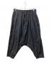 Yohji Yamamoto pour homme（ヨウジヤマモト プールオム）の古着「Cotton Salsa Elastic Pants/コットンサルサエラスティックパンツ」｜ネイビー