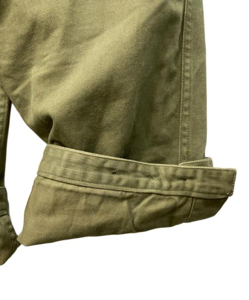 SASSAFRAS（ササフラス）SASSAFRAS (ササフラス) ミリタリーパンツ オリーブ サイズ:Lの古着・服飾アイテム