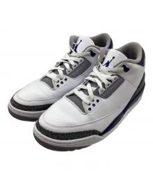 NIKE（ナイキ）の古着「Air Jordan 3 Retro "Midnight Navy"」｜ホワイト
