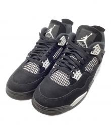 NIKE（ナイキ）の古着「Air Jordan 4 Retro "White Thunder"」｜ブラック