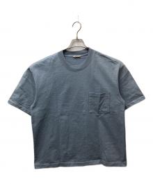 AURALEE（オーラリー）の古着「HEAVY WEIGHT TEE（ヘビーウェイトティー）」｜ブルー