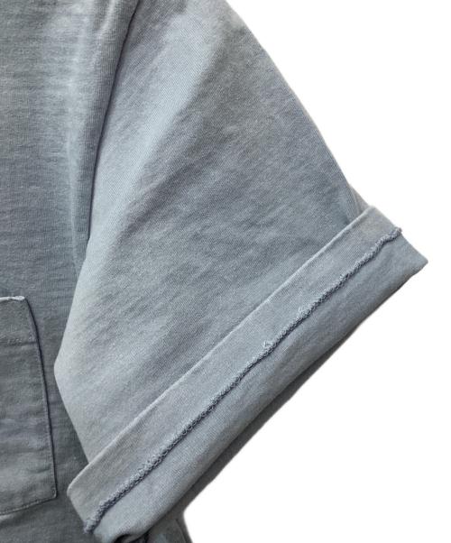 AURALEE（オーラリー）AURALEE (オーラリー) HEAVY WEIGHT TEE（ヘビーウェイトティー） ブルー サイズ:4の古着・服飾アイテム