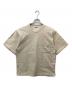 AURALEE（オーラリー）の古着「STAND-UP TEE（スタンドアップティー）」｜ベージュ