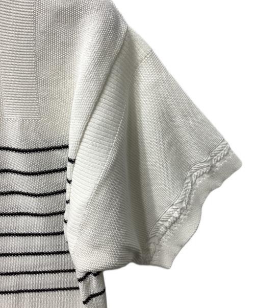 yashiki（ヤシキ）yashiki (ヤシキ) Funaato Knit（フナアトニット） ホワイト サイズ:1の古着・服飾アイテム