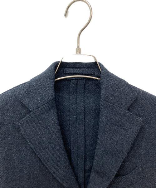 LARDINI（ラルディーニ）LARDINI (ラルディーニ) メランジウールジャケット ネイビー サイズ:42の古着・服飾アイテム