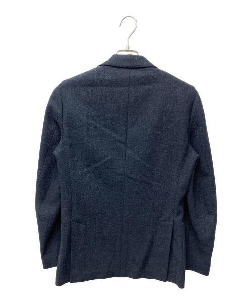 LARDINI（ラルディーニ）LARDINI (ラルディーニ) メランジウールジャケット ネイビー サイズ:42の古着・服飾アイテム
