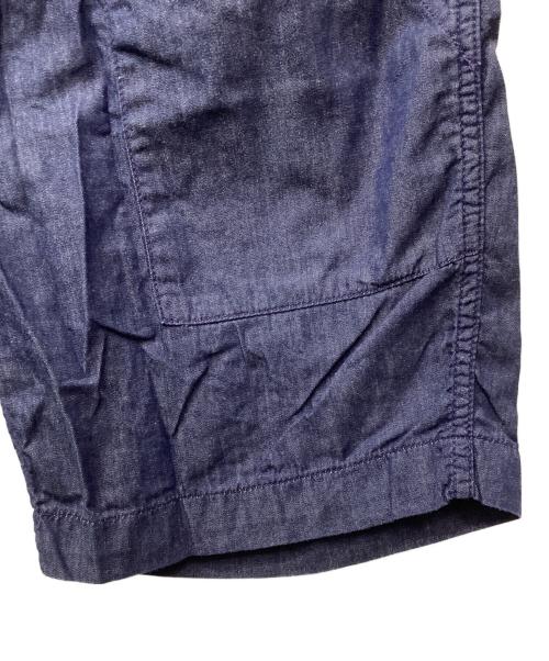 Engineered Garments（エンジニアド ガーメンツ）Engineered Garments (エンジニアド ガーメンツ) ベイカーハーフパンツ ブルー サイズ:XSの古着・服飾アイテム