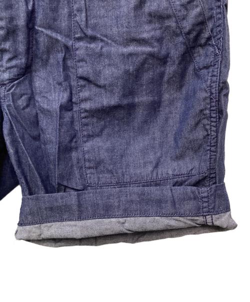 Engineered Garments（エンジニアド ガーメンツ）Engineered Garments (エンジニアド ガーメンツ) ベイカーハーフパンツ ブルー サイズ:XSの古着・服飾アイテム