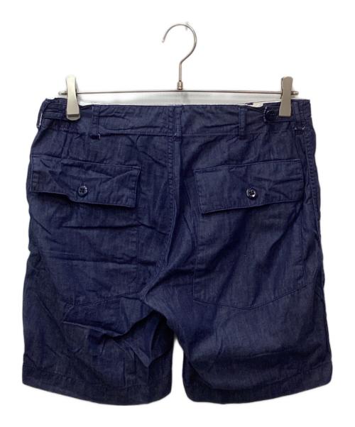 Engineered Garments（エンジニアド ガーメンツ）Engineered Garments (エンジニアド ガーメンツ) ベイカーハーフパンツ ブルー サイズ:XSの古着・服飾アイテム