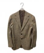 BEAMS Fビームスエフ）の古着「ウールシルクツイートジャケット」｜ベージュ