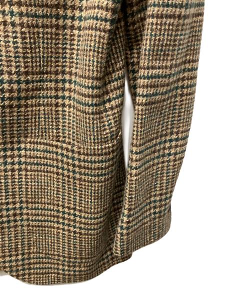 BEAMS F（ビームスエフ）BEAMS F (ビームスエフ) ウールシルクツイートジャケット ベージュ サイズ:44の古着・服飾アイテム