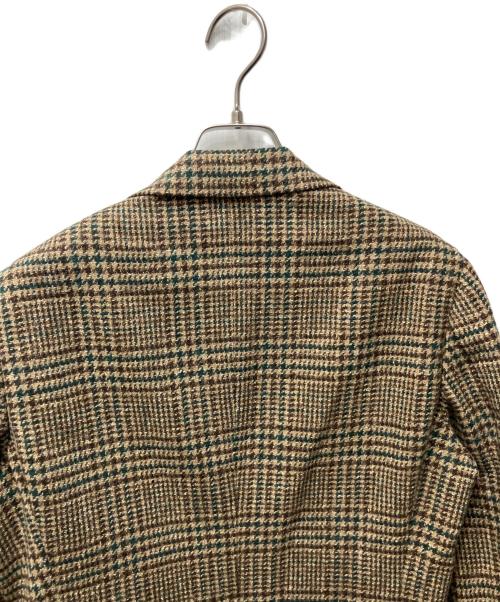 BEAMS F（ビームスエフ）BEAMS F (ビームスエフ) ウールシルクツイートジャケット ベージュ サイズ:44の古着・服飾アイテム