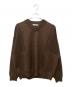 YASHIKI（ヤシキ）の古着「Ryoshu V neck Knit」｜ブラウン