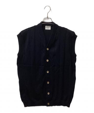 中古・古着通販】Unfolk (アンフォーク) Giza cotton vneck knit vest