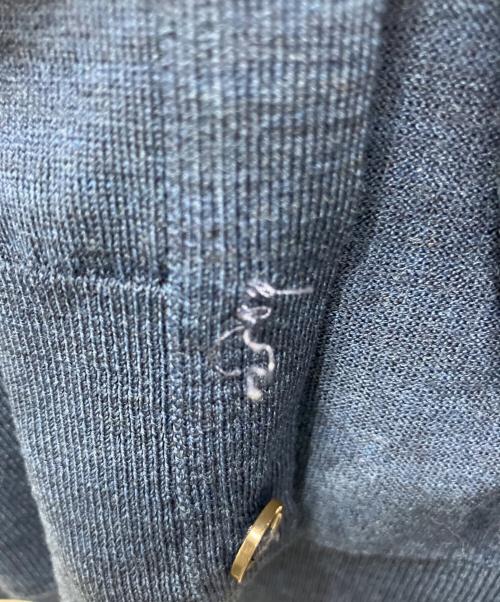 JOHN SMEDLEY（ジョンスメドレー）JOHN SMEDLEY (ジョンスメドレー) メリノウールカーディガン ネイビー サイズ:Sの古着・服飾アイテム