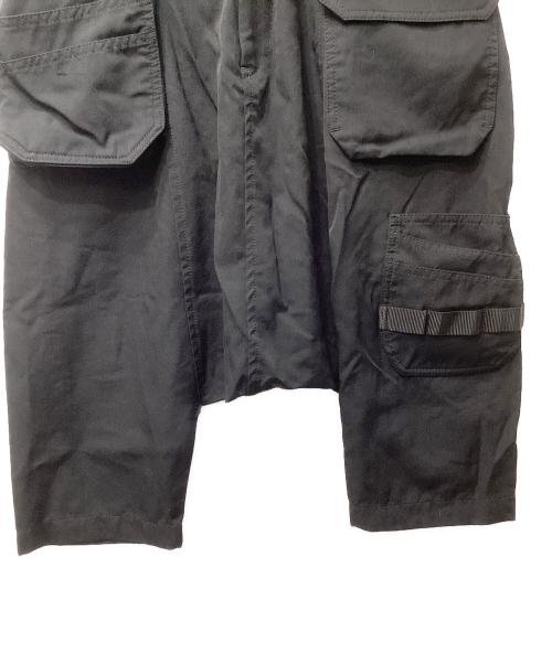 COMME des GARCONS HOMME PLUS（コムデギャルソンオムプリュス）COMME des GARCONS HOMME PLUS (コムデギャルソンオムプリュス) ウールサルエルショーツ ブラック サイズ:XSの古着・服飾アイテム