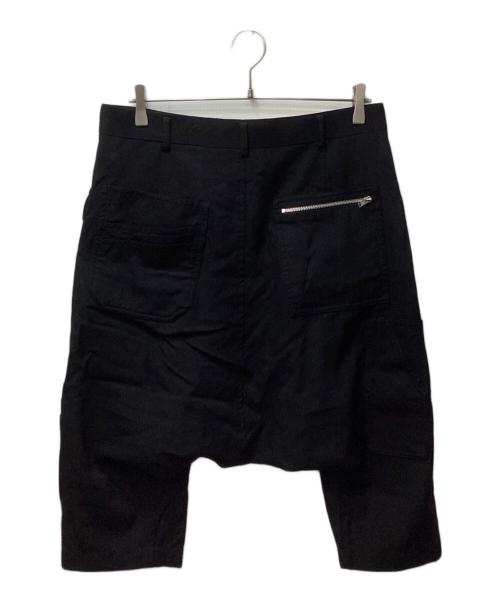 COMME des GARCONS HOMME PLUS（コムデギャルソンオムプリュス）COMME des GARCONS HOMME PLUS (コムデギャルソンオムプリュス) ウールサルエルショーツ ブラック サイズ:XSの古着・服飾アイテム