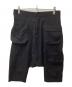 COMME des GARCONS HOMME PLUS（コムデギャルソンオムプリュス）の古着「ウールサルエルショーツ」｜ブラック