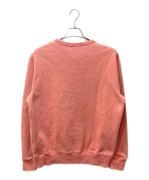 POLO RALPH LAUREN（ポロ・ラルフローレン）POLO RALPH LAUREN (ポロ・ラルフローレン) ダメージライクスウェット ピンク サイズ:Mの古着・服飾アイテム