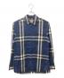 BURBERRY（バーバリー）の古着「Stretch Cotton Poplin Shirt」｜ブルー