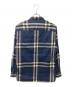 BURBERRY (バーバリー) Stretch Cotton Poplin Shirt ブルー サイズ:M：11000円