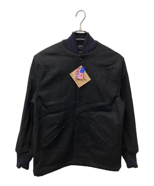 skookum（スクーカム）SKOOKUM (スクーカム) ウールスタジャン ブラック サイズ:36の古着・服飾アイテム