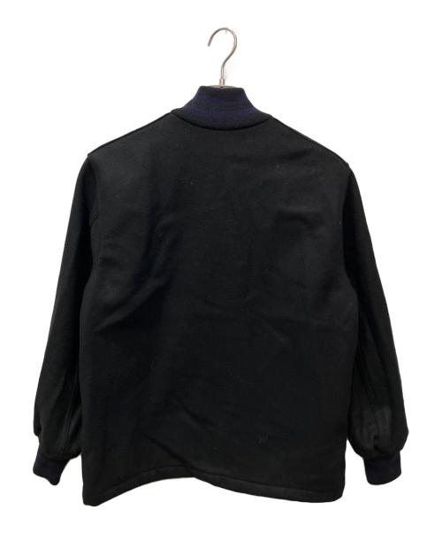 skookum（スクーカム）SKOOKUM (スクーカム) ウールスタジャン ブラック サイズ:36の古着・服飾アイテム