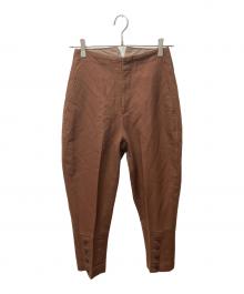 COMME des GARCONS COMME des GARCONS（コムデギャルソン コムデギャルソン）の古着「クロップドパンツ」｜ブラウン