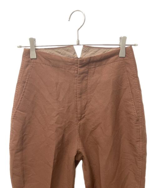 COMME des GARCONS COMME des GARCONS（コムデギャルソン コムデギャルソン）COMME des GARCONS COMME des GARCONS (コムデギャルソン コムデギャルソン) クロップドパンツ ブラウン サイズ:SSの古着・服飾アイテム