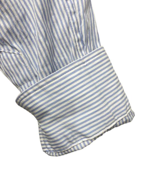 POLO RALPH LAUREN（ポロ・ラルフローレン）POLO RALPH LAUREN (ポロ・ラルフローレン) ストライプシャツ ブルー サイズ:４の古着・服飾アイテム