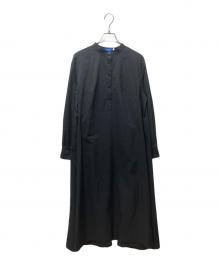 BLUE LABEL CRESTBRIDGE（ブルーレーベルクレストブリッジ）の古着「ベストコンビワンピース」｜ブラック