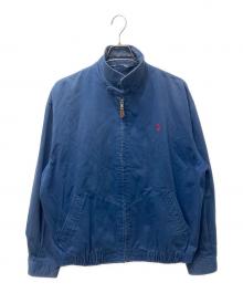 POLO RALPH LAUREN（ポロ・ラルフローレン）の古着「スイングトップ」｜ネイビー