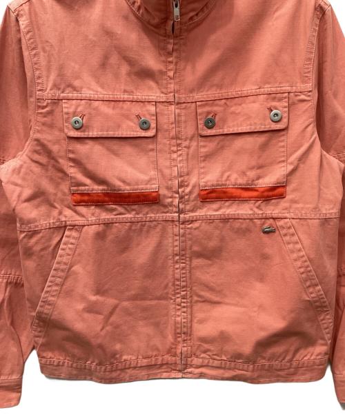 LACOSTE（ラコステ）LACOSTE (ラコステ) ジップワークジャケット ピンク サイズ:52の古着・服飾アイテム