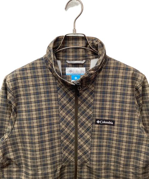 Columbia（コロンビア）Columbia (コロンビア) エンジョイマウンテンライフ ブラッシュドジャケット ブラウン サイズ:XLの古着・服飾アイテム
