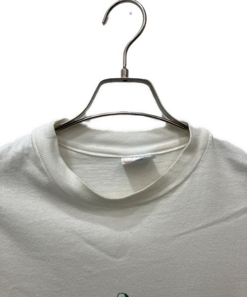 Hanes（ヘインズ）Hanes (ヘインズ) 90'sプリントTシャツ ホワイト サイズ:Lの古着・服飾アイテム