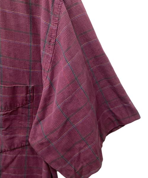 GAP（ギャップ）GAP (ギャップ) BDチェックシャツ パープル サイズ:Mの古着・服飾アイテム