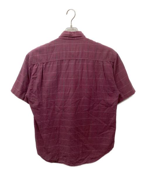 GAP（ギャップ）GAP (ギャップ) BDチェックシャツ パープル サイズ:Mの古着・服飾アイテム