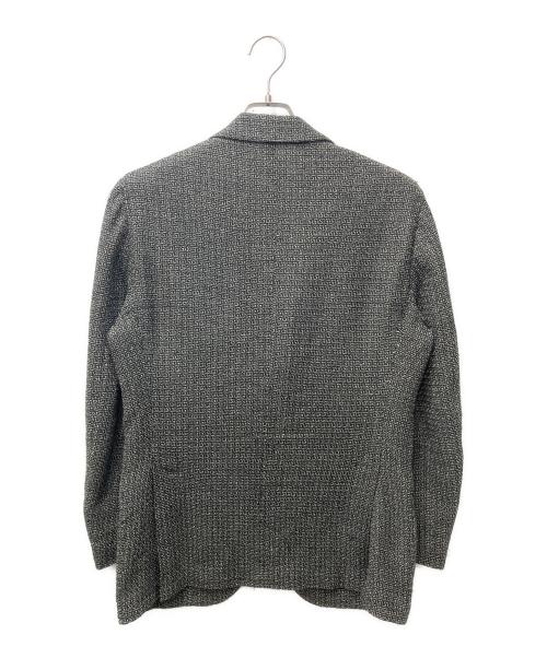 LARDINI（ラルディーニ）LARDINI (ラルディーニ) ガーメントダイ 段返り3つ釦ジャケット モスグリーン サイズ:48の古着・服飾アイテム