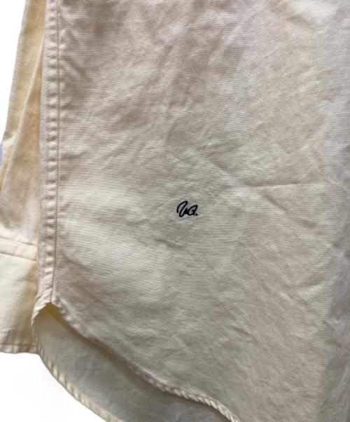 Whim Gazette（ウィムガゼット）Whim Gazette (ウィムガゼット) 26SS刺繍オックスフォードシャツ イエロー サイズ:FREEの古着・服飾アイテム