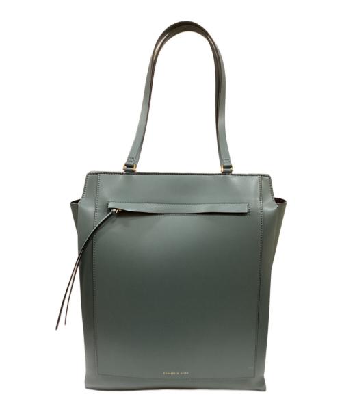 CHARLES & KEITH（チャールズアンドキース）CHARLES & KEITH (チャールズアンドキース) スクエアトートバッグの古着・服飾アイテム