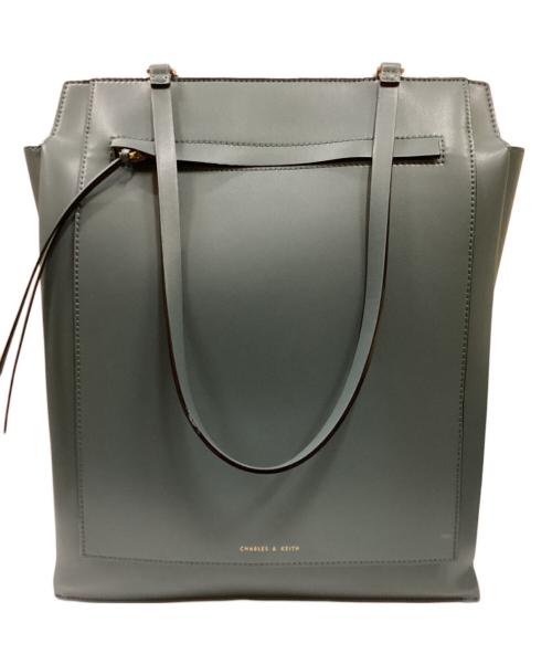 CHARLES & KEITH（チャールズアンドキース）CHARLES & KEITH (チャールズアンドキース) スクエアトートバッグの古着・服飾アイテム