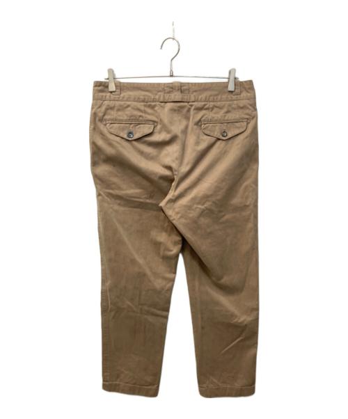 DOLCE & GABBANA（ドルチェ＆ガッバーナ）DOLCE & GABBANA (ドルチェ＆ガッバーナ) モールスキンテーパードパンツ ベージュ サイズ:48の古着・服飾アイテム