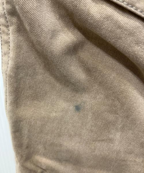 DOLCE & GABBANA（ドルチェ＆ガッバーナ）DOLCE & GABBANA (ドルチェ＆ガッバーナ) モールスキンテーパードパンツ ベージュ サイズ:48の古着・服飾アイテム