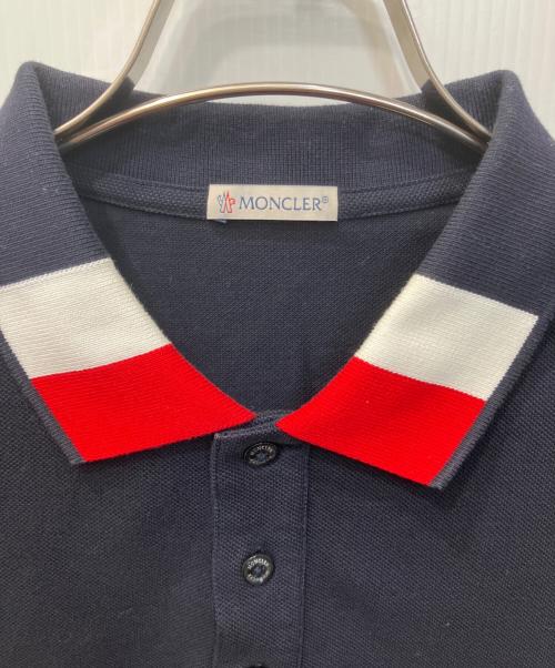 MONCLER（モンクレール）MONCLER (モンクレール) MAGLIA POLO/マリアポロシャツ ネイビー サイズ:Sの古着・服飾アイテム